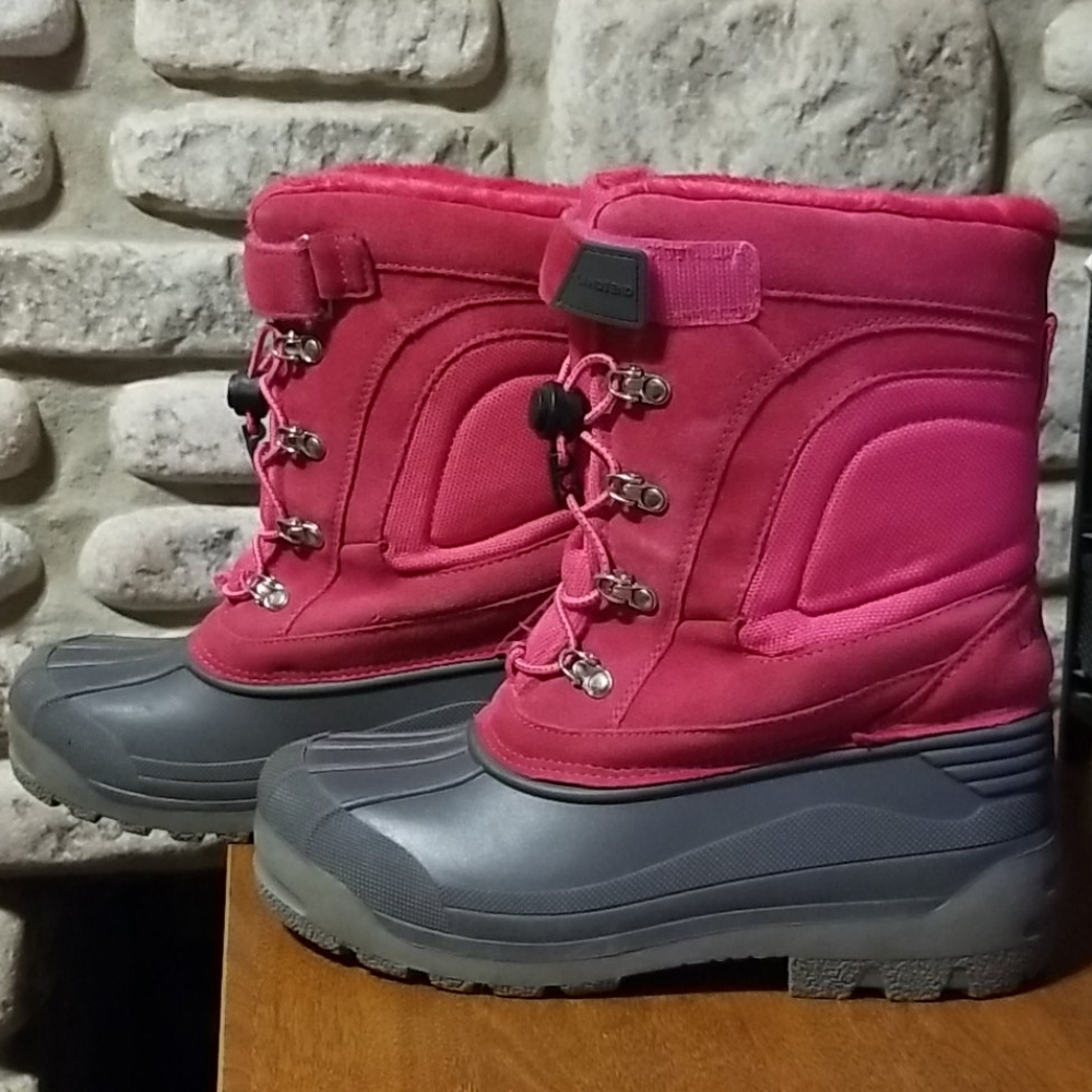 *Like New* Lands' End Big Girls' Snow Boots Sz 6